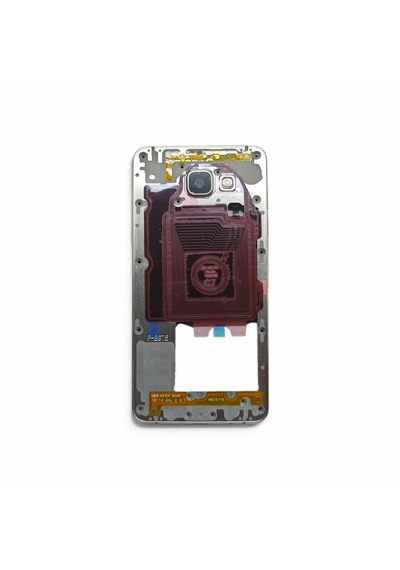 A510 Orta Kasa Galaxy A510 Uyumlu Beyaz Renk Orta Kasa Çerçeve + Ses Açma On Off Tuş Plastik Kamera Camı Hoparlör Nfc