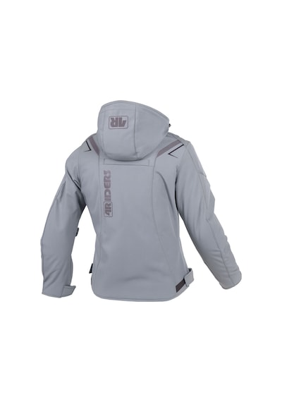 4riders Alice Pro Korumalı Softshell Kadın Motosiklet Montu Gri