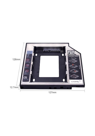 12.7Mm Caddy Ssd Sata Harddisk Kutu Notebook Hdd Kızak