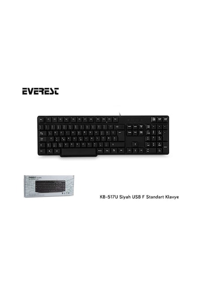 Everest KB-517U Usb Kablolu Standart F Klavye