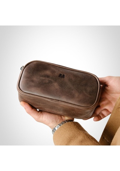 Mft Leather Hakiki Deri Cüzdan Grande 2628 Pudra
