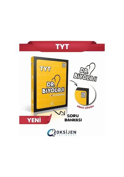 Oksijen Yayınları Tyt Dr. Biyoloji Soru Bankası 256 Sayfa Üniversite Hazırlığı İçin
