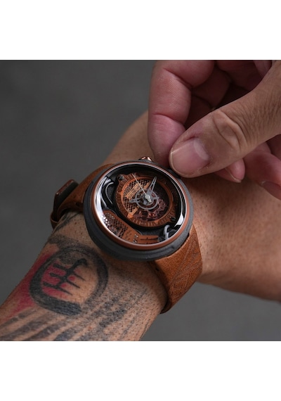 The Electricianz The Copper X - Edition Zz-d1c/02-clc 47mm Erkek Kol Saati