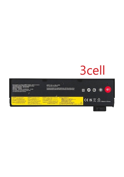 Lenovo Thinkpad T470 Batarya Pil 3 Cell
