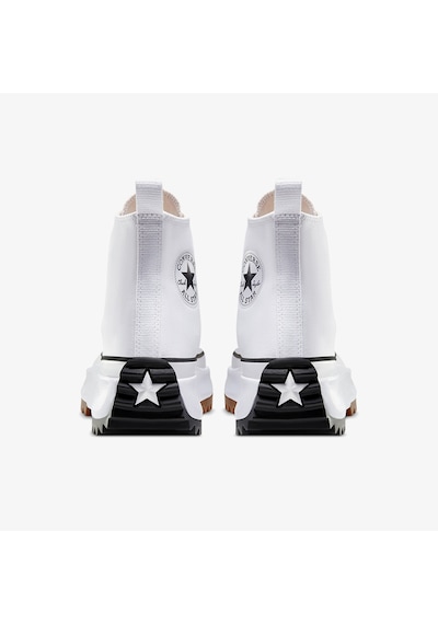 Converse Run Star Hike Platform Unisex Beyaz Sneaker Düz 166799c Beyaz