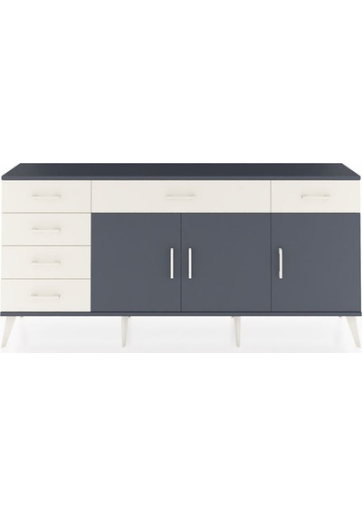 Arges Konsol 2 Raflı 6 Çekmeceli 3 Kapaklı 176x30x83 Antrasit-antrasit/aytaşı Antrasit/aytaşı Arges Konsol 2 Raflı 6 Çekmeceli 3 Kapaklı 176x30x83 Antrasit-antrasit/aytaşı Antrasit/aytaşı