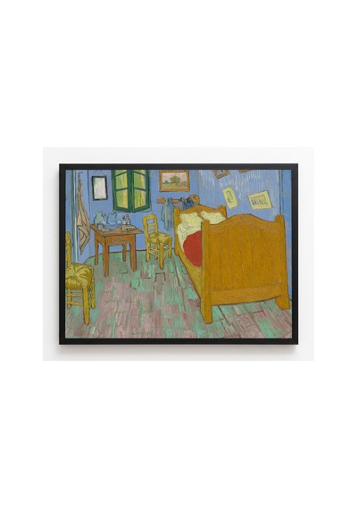 Klasik Sanat Van Gogh Yatak Odası Çerçevesiz Poster 21x30 Cm A4 Tablo Yağlı Boya Sanat Baskı