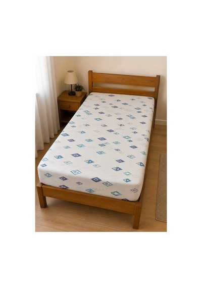 Frozen Tek Kişilik Lastikli Çarşaf 100 200 Lacivert