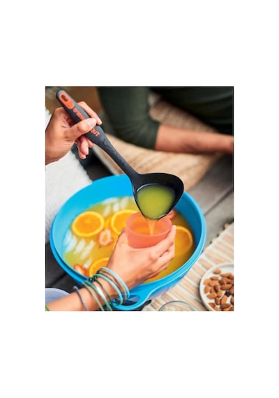 Modern Peri Set 6'lı Kaşık Kepçe Spatula Çırpıcı Kevgir Ve Kaşık Tabağı No Color