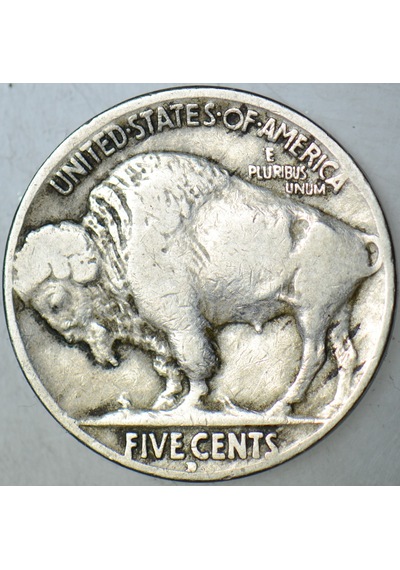 Amerika 5 Cent 1934 D. Buffalo Nıckel.
