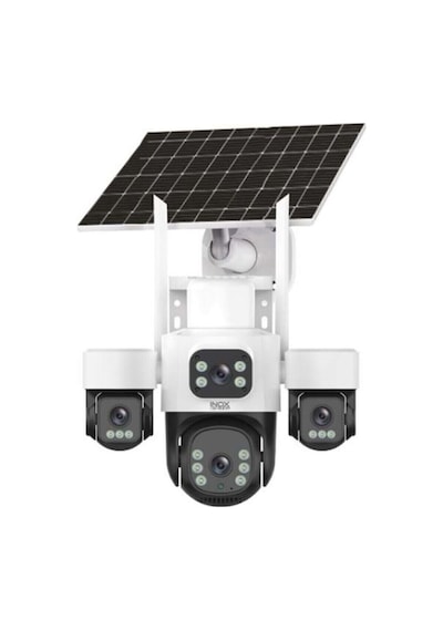 X14 4 Kameralı Solar Güvenlik Kamerası Sım Kartlı & Esım Destekli Kablosuz Güneş Enerjili-127168