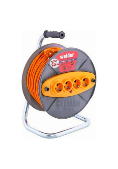 Welder Makaralı Ara Kablo 3x2,5x20 Mt