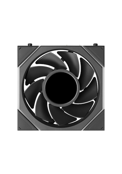 Unı Fan Tl Lcd Flex Kablosuz, Argb Ve Lcd Ekranlı - Reverse Blade Ters Kanatlı 120mm, Siyah