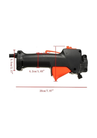 AsnMac  Motorlu Tırpan Sırt Model Gaz Tetik Komple Set CG/BG 430-