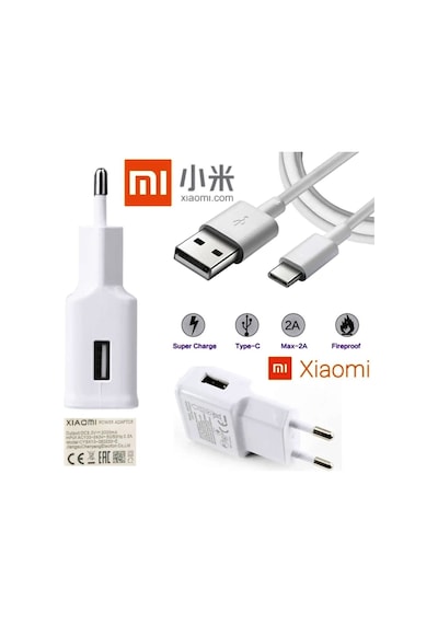 Axya Xiaomi Mdy-08-Eo Type C Şarj Aleti Ve Data Kablosu