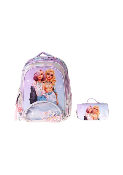 Wow Generation Friends Kız Çocuk Pembe İlkokul Okul Çantası Ve Kalemlik Seti - Setwg-w6054c