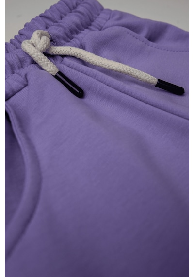 Heyadventure Kız Çocuk Jogger Eşofman Altı Cepli Paçası Lastikli Lila Lila Heyadventure Kız Çocuk Jogger Eşofman Altı Cepli Paçası Lastikli Lila Lila