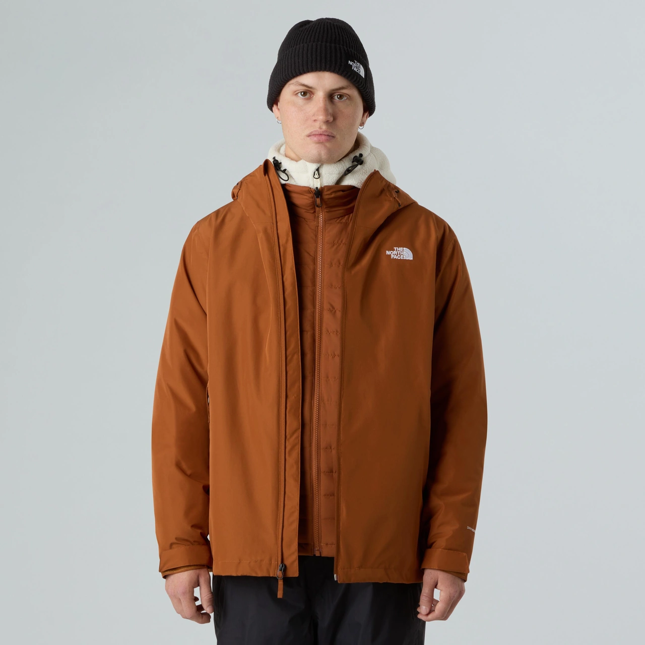 The North Face Carto Mono Triclimate 3n1 Erkek Mont Burnt Umber Turuncu