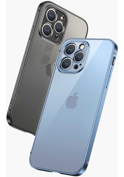 Apple Uyumlu iPhone 13 Pro Max Kilif Zore Gbox Kapak-Siyah 515863304