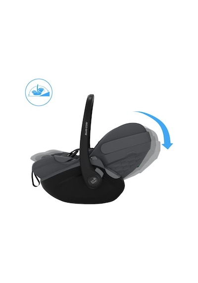 Maxi-cosi Pebble Slide Pro Tam Yatabilen 0-13 Kg Ana Kucağı Ve Oto Koltuğu Graphite