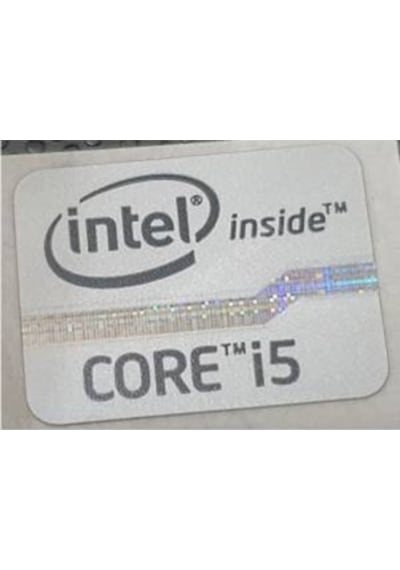 OEM İnside Core i5 metal renk Sticker Etiket D33