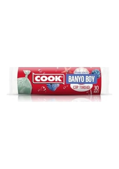 Kokulu Çöp Torbası Banyo Boy Okyanus 32 X 42 Cm 30 Adet/rulo