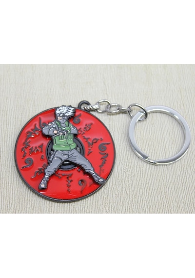 Metal Dönen Anime Figür Anahtarlık Alk3091 Altın