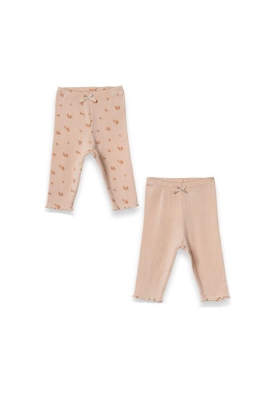 Babycosy Organic Wear Babycosy Tayt 2li Şeftali Bej