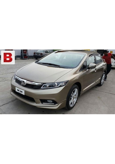 Honda Civic Fb7 Ön Tampon Eki Karlık Boyasız