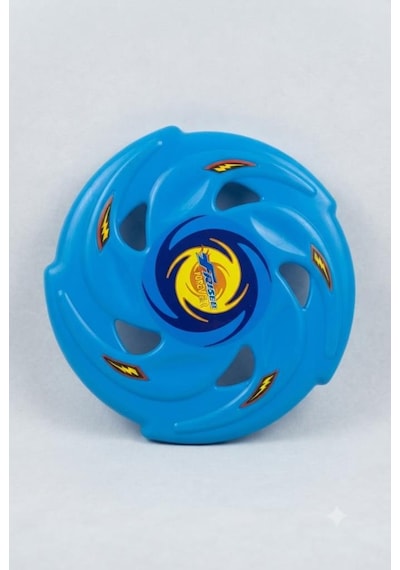 Kolay Kavranır 22 Cm Profesyonel Uçan Disk Frisbee - Açık Alan Park Ve Plaj Oyuncağı Mavi