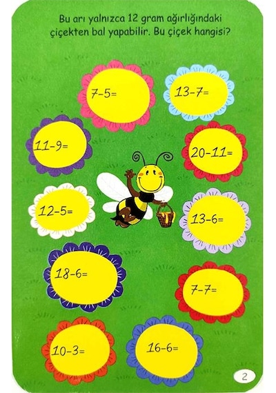Matematik Bulmacaları Eğitici Oyun Kartları - Etkinlik Kartları