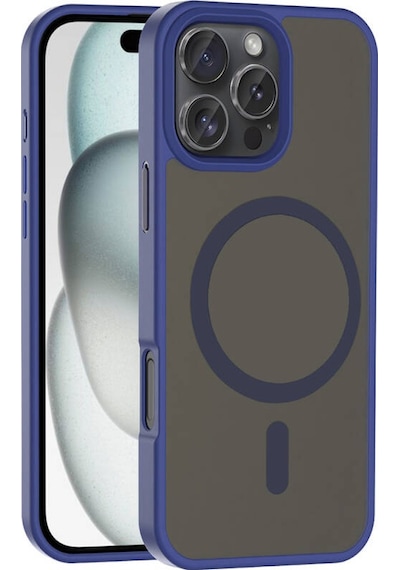 Nihcase Apple Uyumlu iPhone 16 Pro Kılıf M-safe Şarj Özellikli Mat Arka Yüzey Sio Kapak