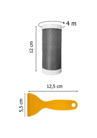 Yeni Nesil Kendinden Yapışkanlı Banyo - Mutfak Gider Filtresi (1 Adet-4 Metre)
