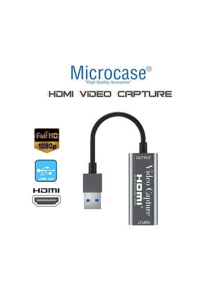 Usb 3.0 Hdmı Video Capture Video Kayıt Ekran Aktarma - Al2622