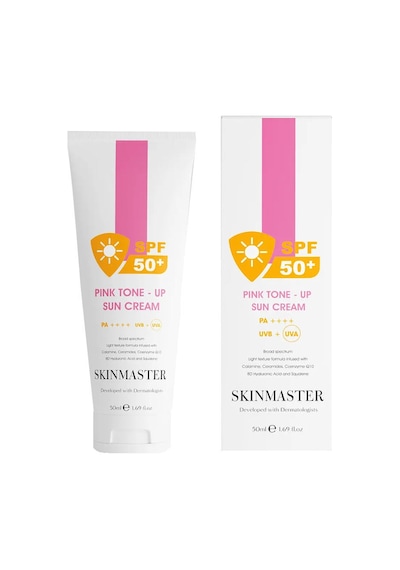 Skinmaster Spf 50+ Pembe Ton Eşitleyici Ve Aydınlatıcı Güneş Kremi 50 Ml