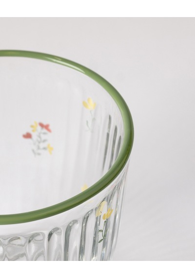 Ravenna-little Bloom 4'lü Su Bardağı Seti - Yeşil - 295 Ml 8684427334607 Çok Renkli