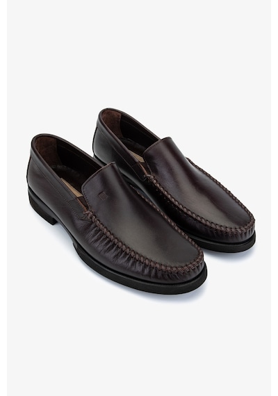 Valmenti Erkek Hakiki Deri Kahverengi Loafer Ayakkabı 1008 Val-2829 Erk Ayk Y25 Kahve Bfl