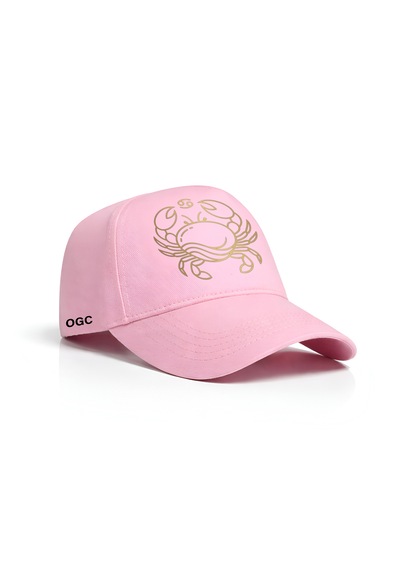Ogc Yengeç Burcu Unisex Şapka Pembe