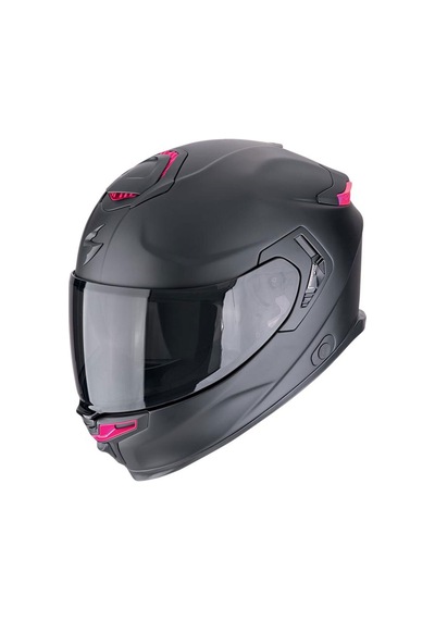 Scorpion Apex Exo-gt Sp Carbon Matrix Air Kapalı Motosiklet Kaskı  Mat Siyah Pembe