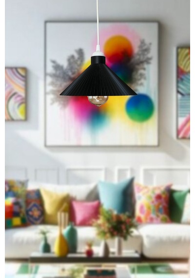 Salon Avize,mutfak Avize,14 Farklı Renk Yatak Odası Avize,pinterest Avize, Bohem Avize E27 Duy Siyah