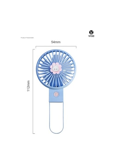 Taşınabilir Mini Usb Fan Led Işıklı Masa Üstü 3 Kademeli Dahili Işık Şarj Edilebilir Mini Vantilatör Soğutuc