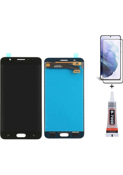 Samsung J7 Prime 2 G611f Siyah Uyumlu Ekran Lcd Dokunmatik B7000 15ml Yapıştırıcı Ve Kırılmaz Cam İle Beraber Yc