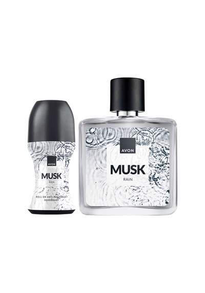 Musk Rain Erkek Parfüm Ve Rollon Paketi Odunsu