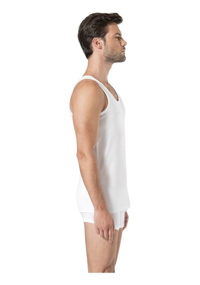 Pierre Cardin Erkek 2'li Stretch Atlet Beyaz