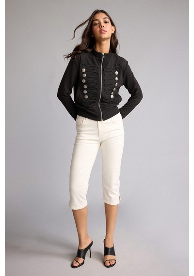 Defacto Slim Fit Kapri Pantolon I0179ax26hswt1 Beyaz-wt1