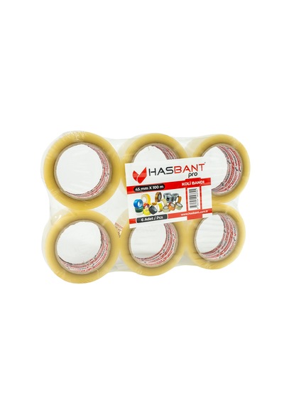Has Bant Pro 45mmx100m Koli Bandı - 36 Adet 36 Adet