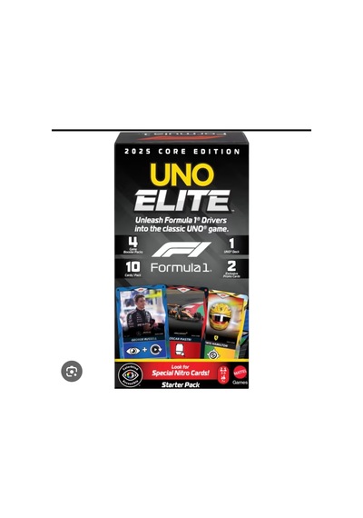 Uno Mattel Elite F1 Kartlar - Başlangıç Paketi JLV42