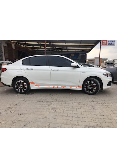 Fiat Egea Yan Marşpiyel - Plastik Sağ Sol Takım
