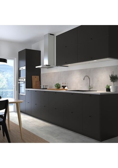 Ikea Nıckebo Çekmece Ön Paneli, Mat Antrasit, 60x10 Cm