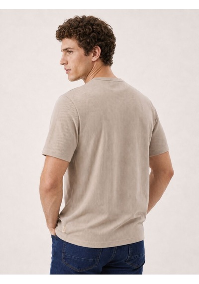 LOFT Regular Fit Erkek Tshirt K.kol Lf2042154 Q1.v1 Bej
